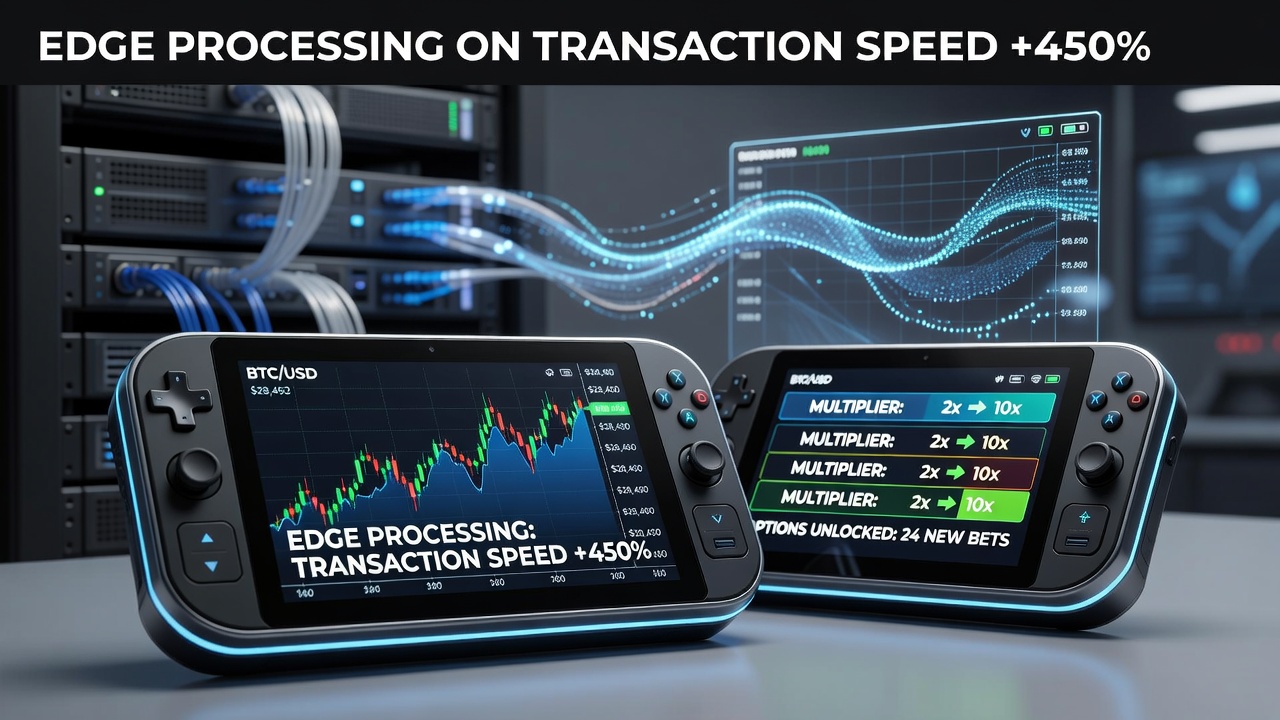 Edge processing unit hardware integrated into modern smartphones used for wagering applications