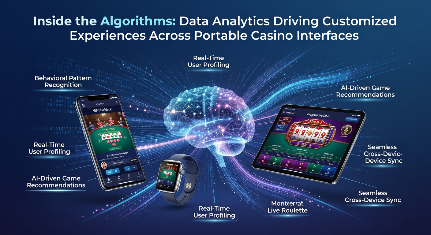 Mobile casino interface showing personalized game recommendations and data-driven customization on a smartphone screen