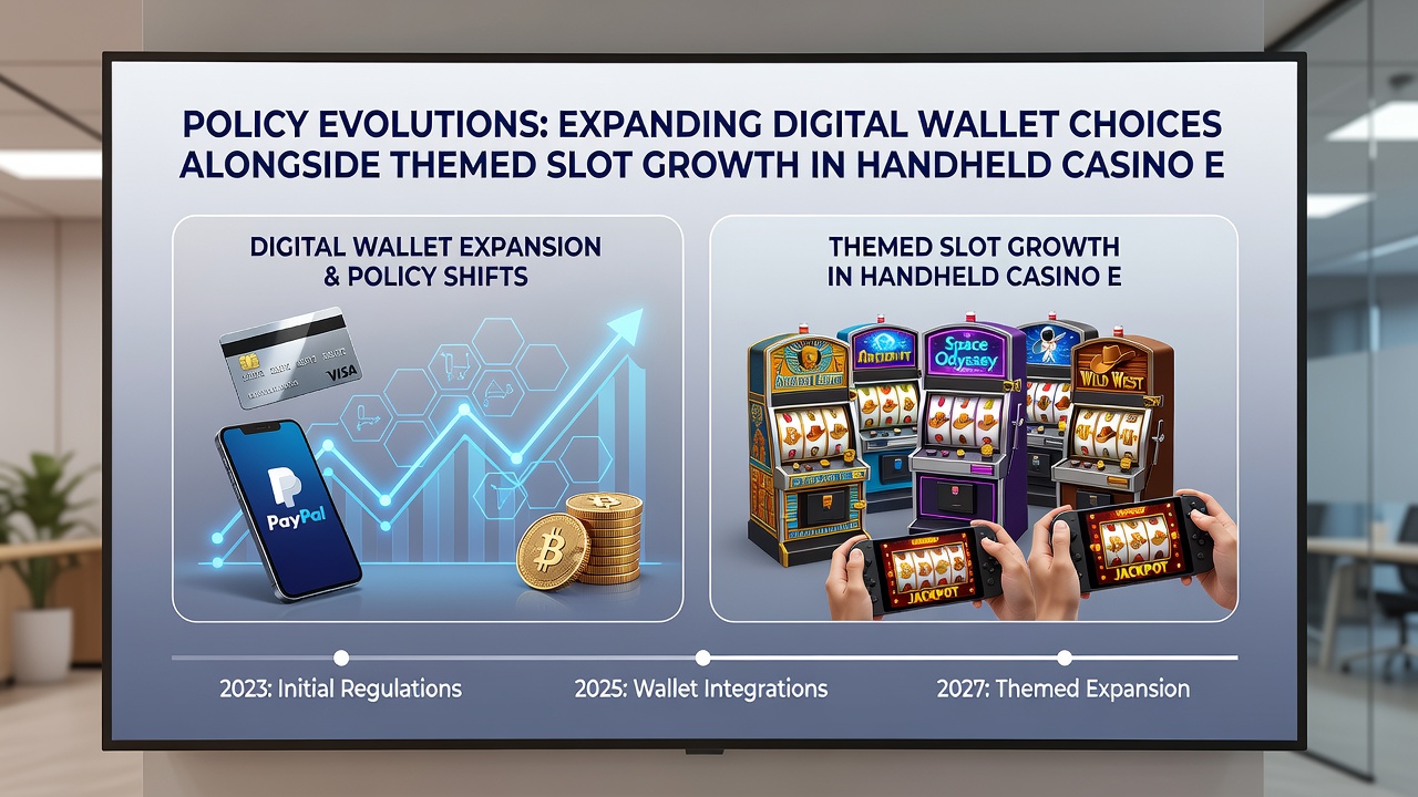 Close-up of a smartphone displaying a themed slot game with digital wallet payment options visible